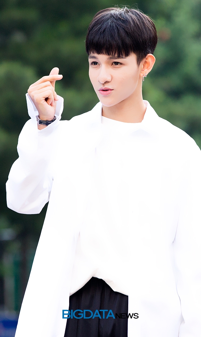 사무엘, 뮤직뱅크 출근길 현장