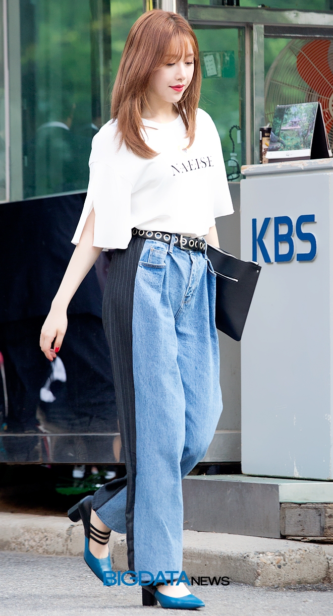 유니티 의진, 뮤직뱅크 출근길 현장