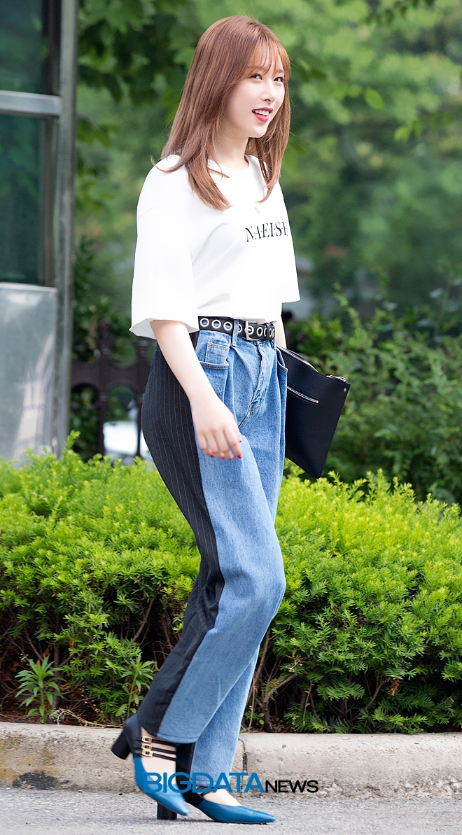 유니티 의진, 뮤직뱅크 출근길 현장