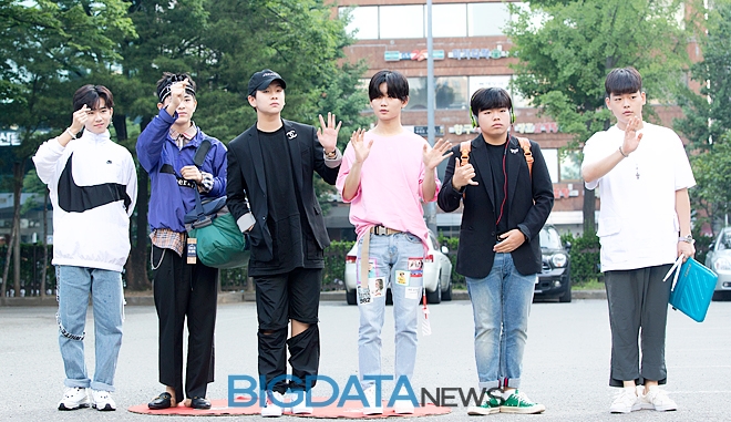 더 이스트라이트, 뮤직뱅크 출근길 현장