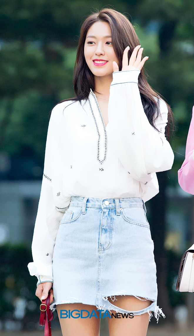 AOA 설현, 뮤직뱅크 출근길 현장