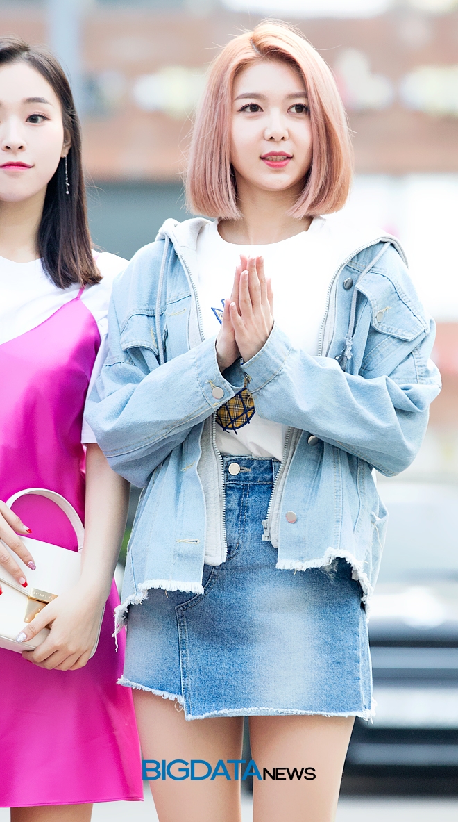 드림캐쳐 다미, 뮤직뱅크 출근길 현장