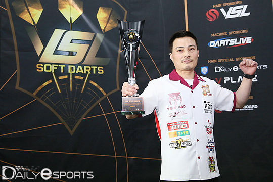 트리니다드 서병수, VSL 소프트 다트서 손현준 제치고 우승 '초대 챔피언 등극'