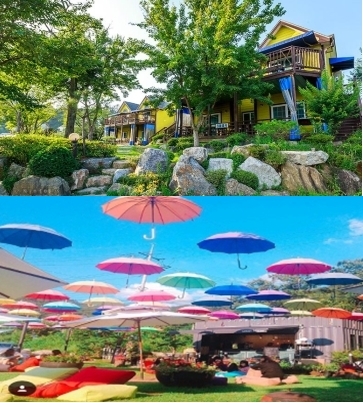 수영장·세미나실 완비한 가평펜션 대성리 '꿈에그린펜션'