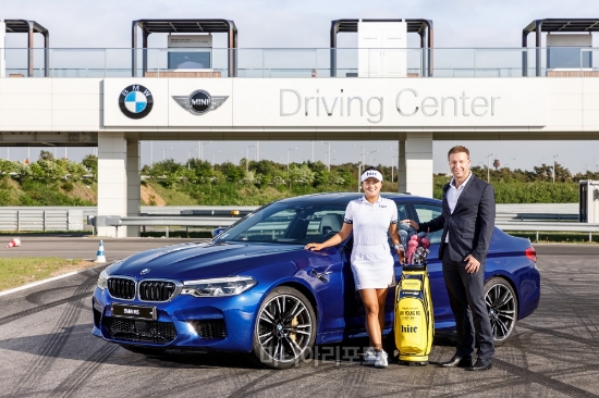 여자골프 고진영, 이승엽-윤성빈에 이어 BMW 홍보대사 선정