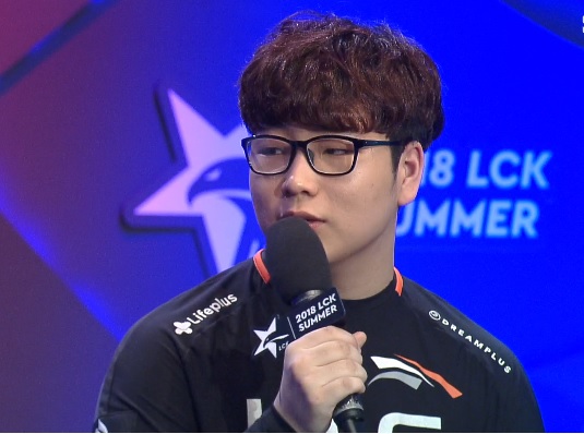 한화생명 e스포츠의 미드 라이너 '라바' 김태훈.