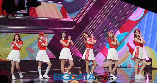 페이버릿, MBC MUSIC '쇼 챔피언' 생방송 현장