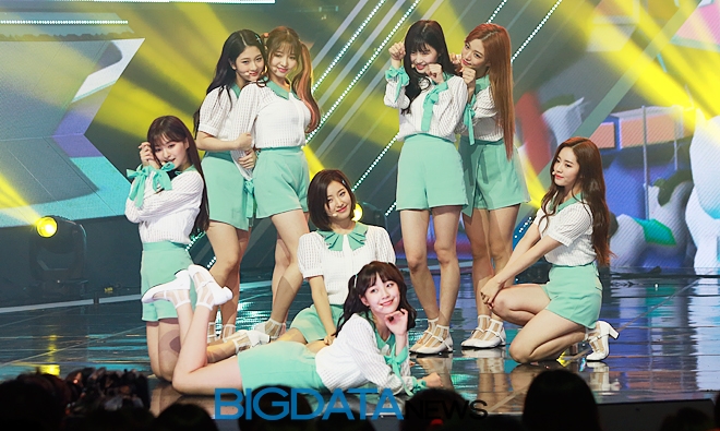 프로미스나인, MBC MUSIC '쇼 챔피언' 생방송 현장