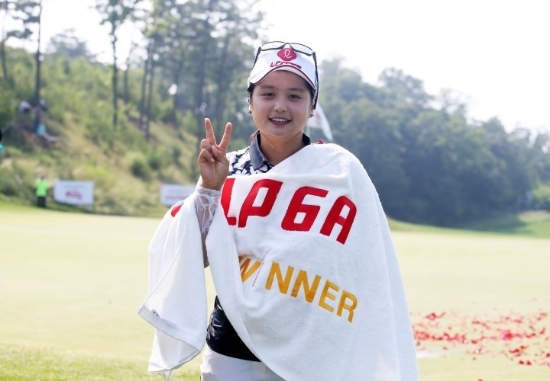 최혜진이 시즌 2승을 차지했다. 사진=KLPGA
