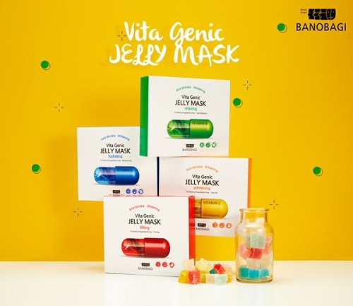 바노바기 코스메틱, 순면시트 ‘비타제닉 젤리마스크 4종’ 선봬