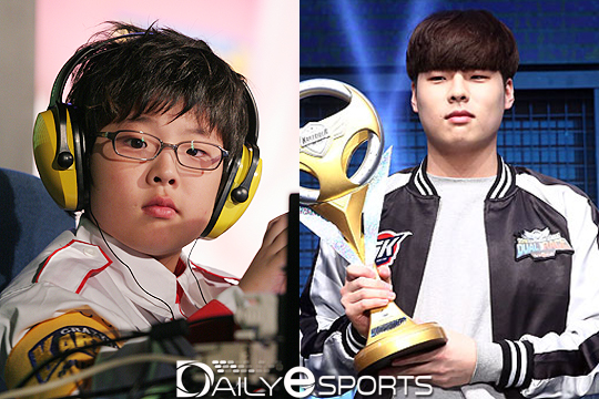 2006년 문호준(왼쪽)과 2018년 문호준.