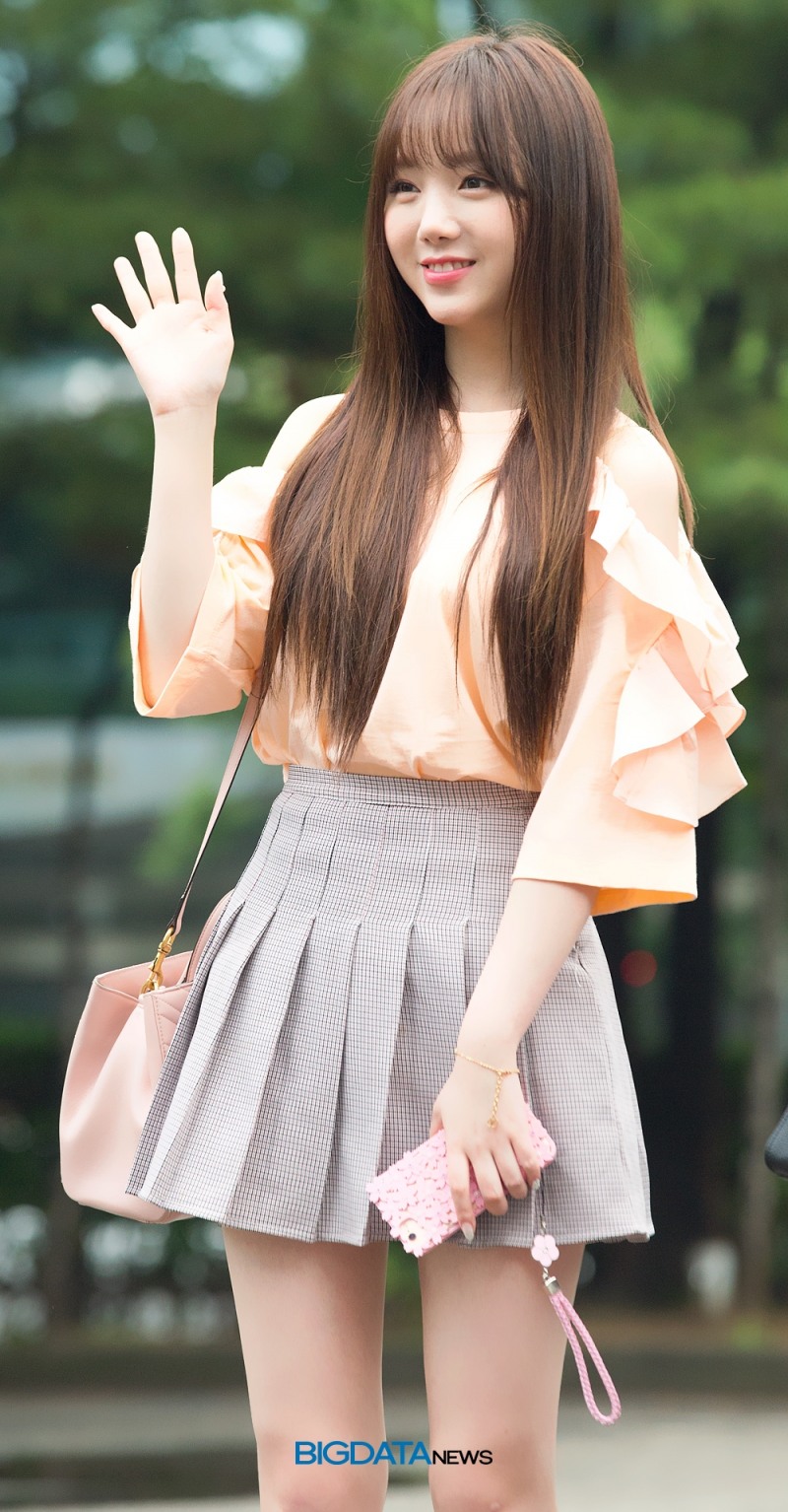 러블리즈 케이, KBS 2TV 음악방송 '뮤직뱅크' 리허설 현장