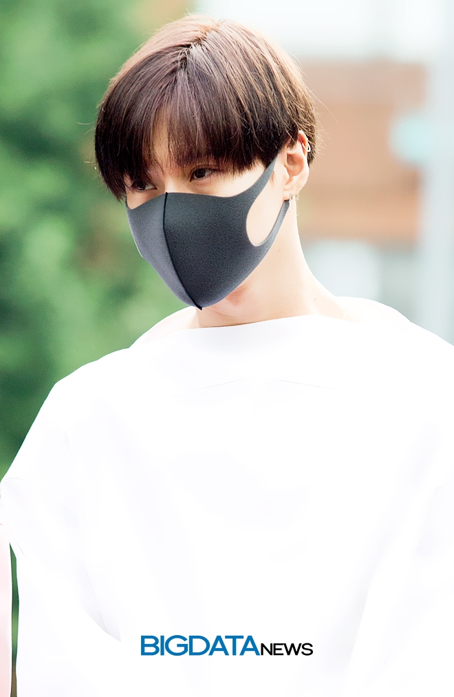 샤이니 태민, KBS 2TV 음악방송 '뮤직뱅크' 리허설 현장