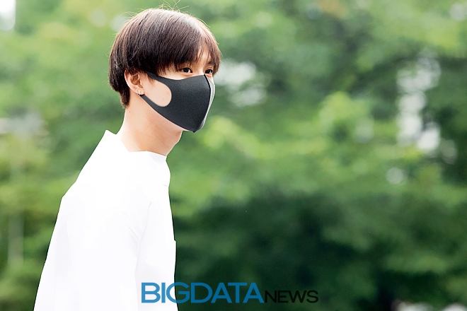 샤이니 태민, KBS 2TV 음악방송 '뮤직뱅크' 리허설 현장