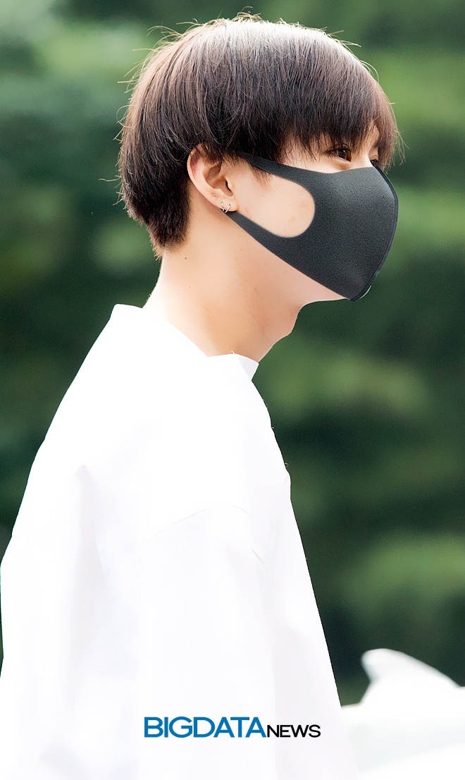 샤이니 태민, KBS 2TV 음악방송 '뮤직뱅크' 리허설 현장