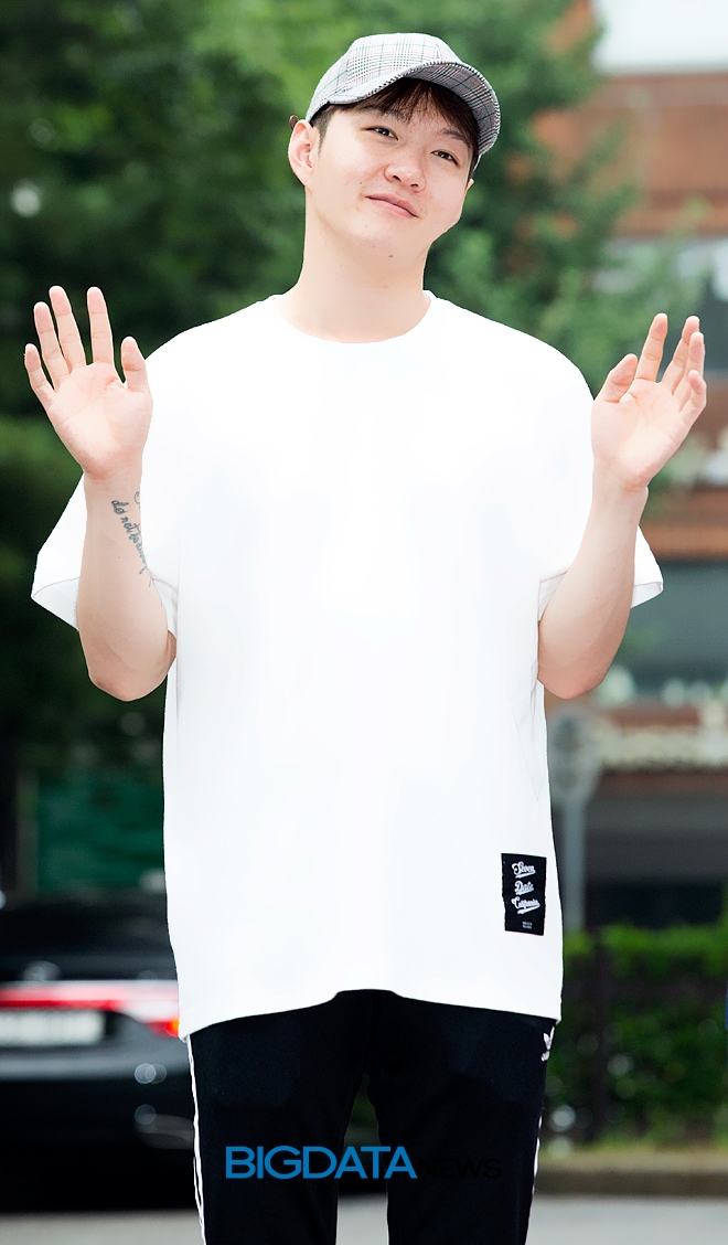 비투비 이창섭, KBS 2TV 음악방송 '뮤직뱅크' 리허설 현장