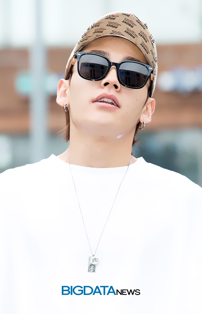 비투비 정일훈, KBS 2TV 음악방송 '뮤직뱅크' 리허설 현장