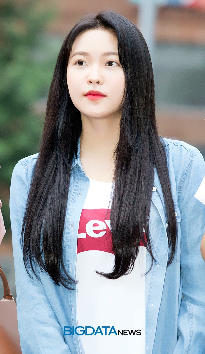 레드벨벳 예리, KBS 2TV 음악방송 '뮤직뱅크' 리허설 현장
