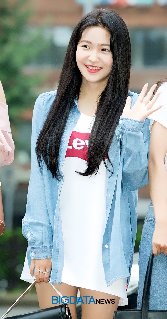 레드벨벳 예리, KBS 2TV 음악방송 '뮤직뱅크' 리허설 현장