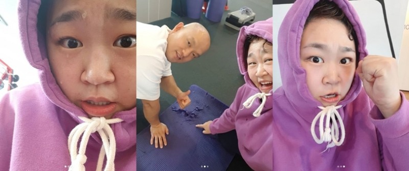 개그우먼 홍윤화 SNS사진 캡쳐