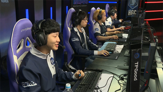 발리스틱스를 3대1로 꺾은 템페스트.(사진=HGC 중계 캡처)