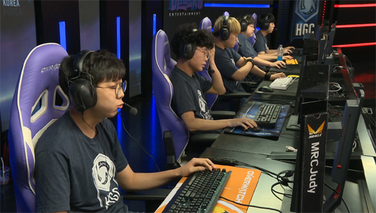 글럭을 3대0으로 완파한 미라클.(사진=HGC 중계 캡처)