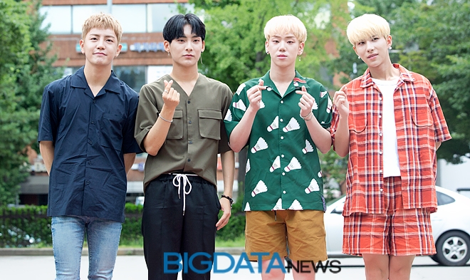 에이스, KBS 2TV 음악방송 '뮤직뱅크' 리허설 출근길 현장
