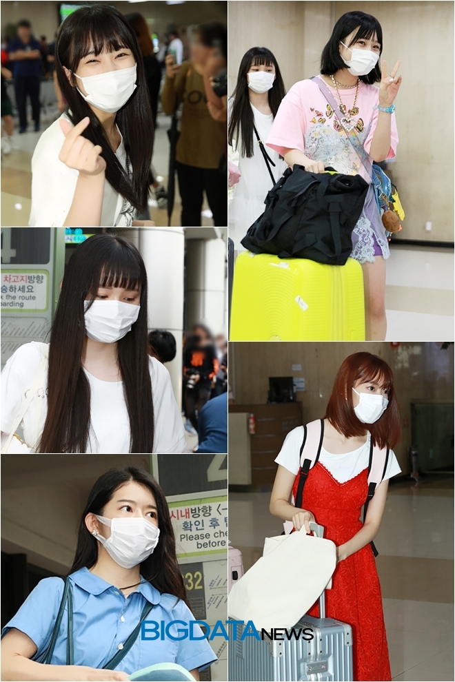 '프로듀스48' 일본 연습생 멤버들