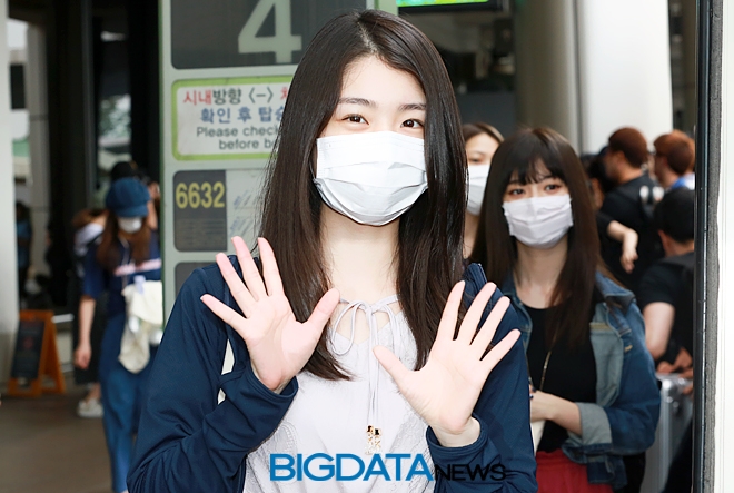 AKB48 이와타테 사호, 김포국제공항 입국