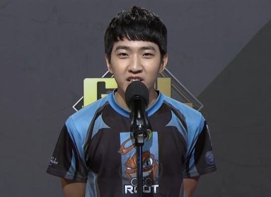 ◇루트 게이밍 김준호(사진=아프리카TV 생중계 화면 캡처).