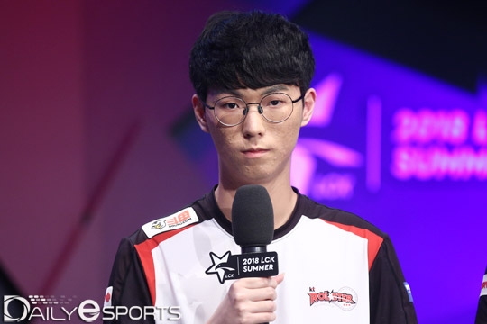 ◇kt 롤스터의 미드 라이너 '유칼' 손우현.