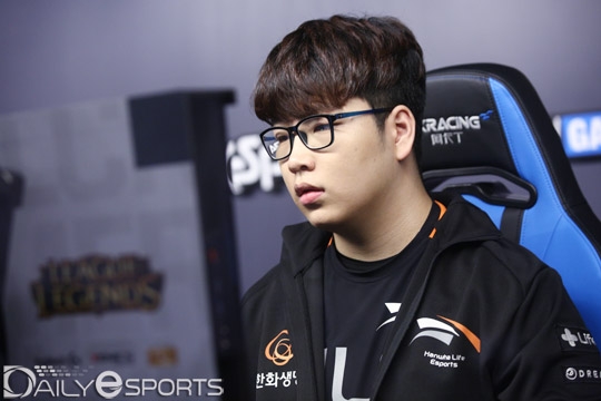 ◇한화생명 e스포츠의 미드 라이너 '라바' 김태훈.