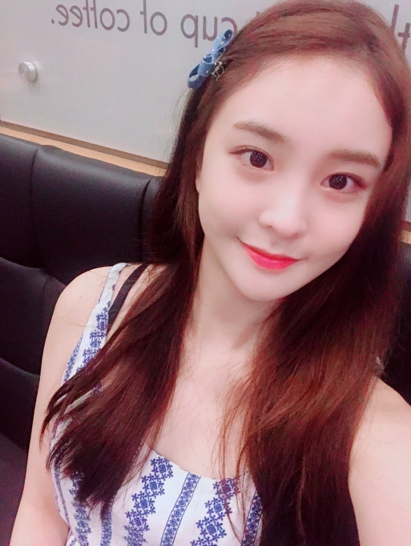 걸그룹 소나무의 나현 SNS 캡쳐