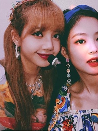블랙핑크 제니와 리샤
