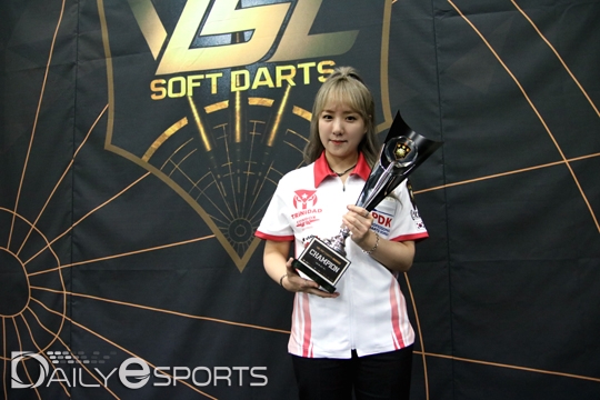 성혜림, VSL 소프트 다트 여성부 초대 챔피언 등극