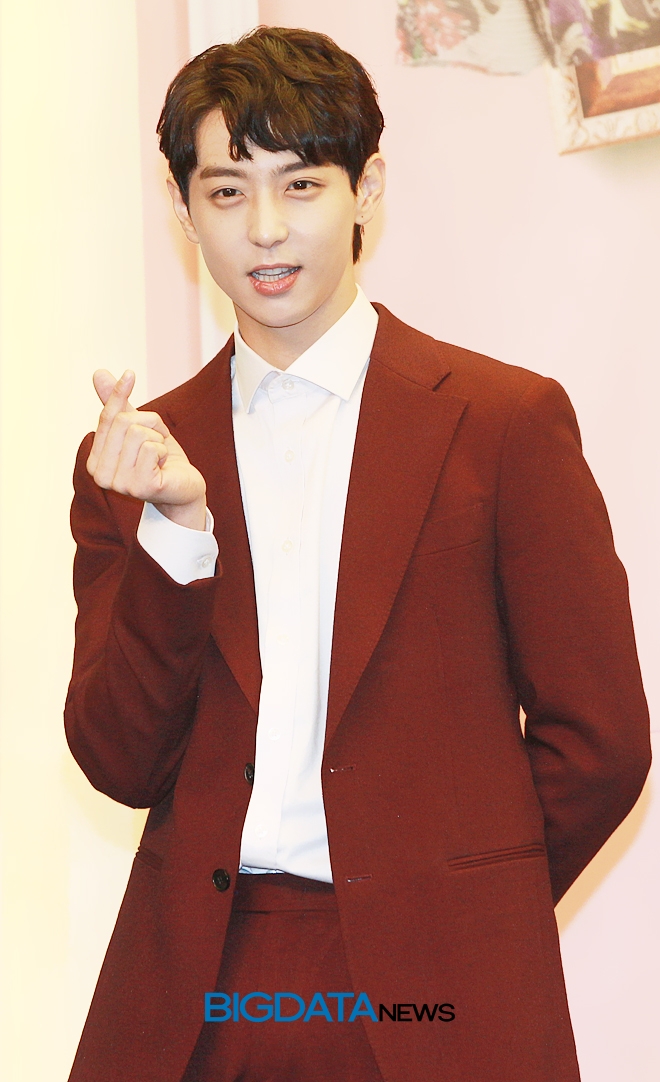 현우, MBN 새 수목드라마 '마녀의 사랑' 제작발표회 현장