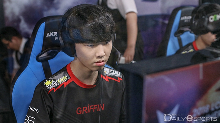 그리핀의 미드 라이너 '초비' 정지훈.