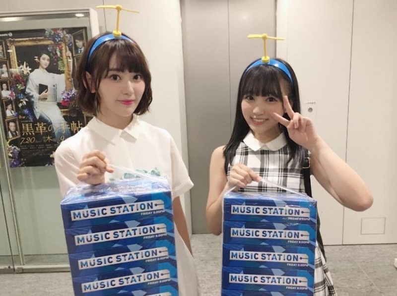 '프로듀스48'의 미야와키 사쿠라-야부키 나코