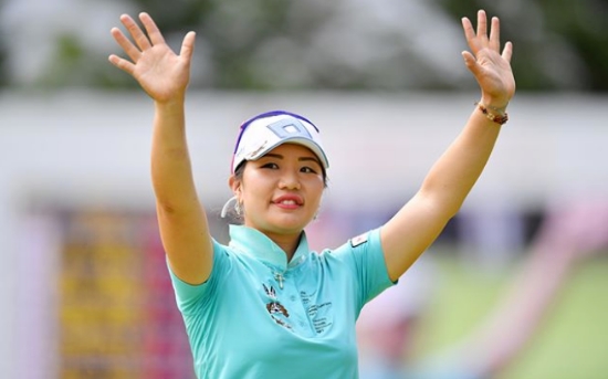 황아름이 9년 만에 우승을 차지했다. 사진=JLPGA 공식 인스타그램
