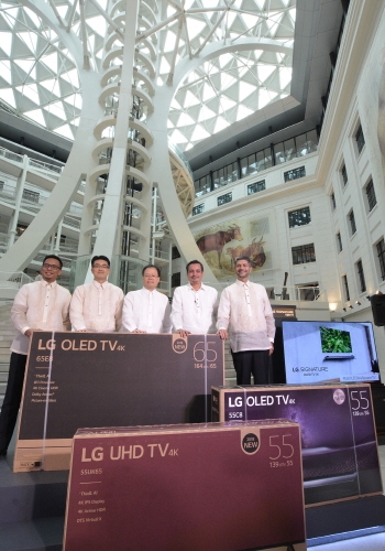 LG전자, 필리핀 국립박물관에 올레드 TV 기증