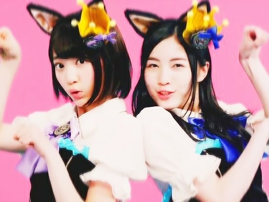 미야와키 사쿠라와 마츠이 쥬리나의 과거 사진