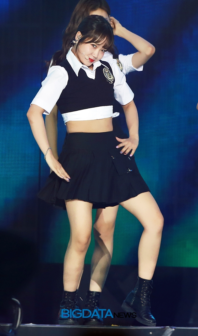 위키미키 최유정, '2018 코리아 뮤직 페스티벌' 현장