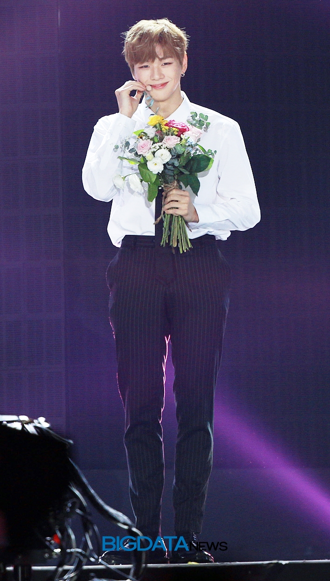 워너원 강다니엘, '2018 코리아 뮤직 페스티벌' 현장