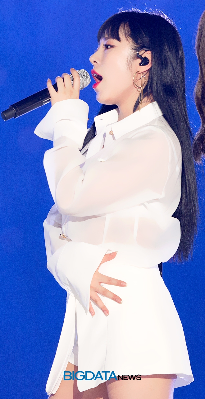 마마무 휘인, '2018 코리아 뮤직 페스티벌' 현장