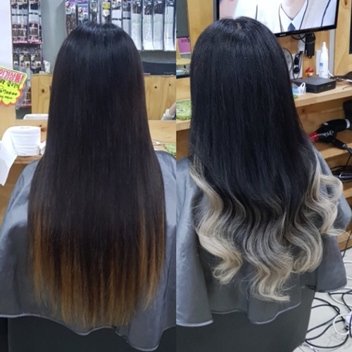 ‘티티붙임머리’, 투톤, 특수컬러붙임머리 시술 추가요금 없는 여름휴가 이벤트