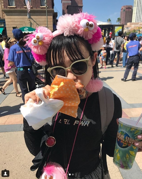 HKT48 무라카와 비비안 SNS 캡쳐