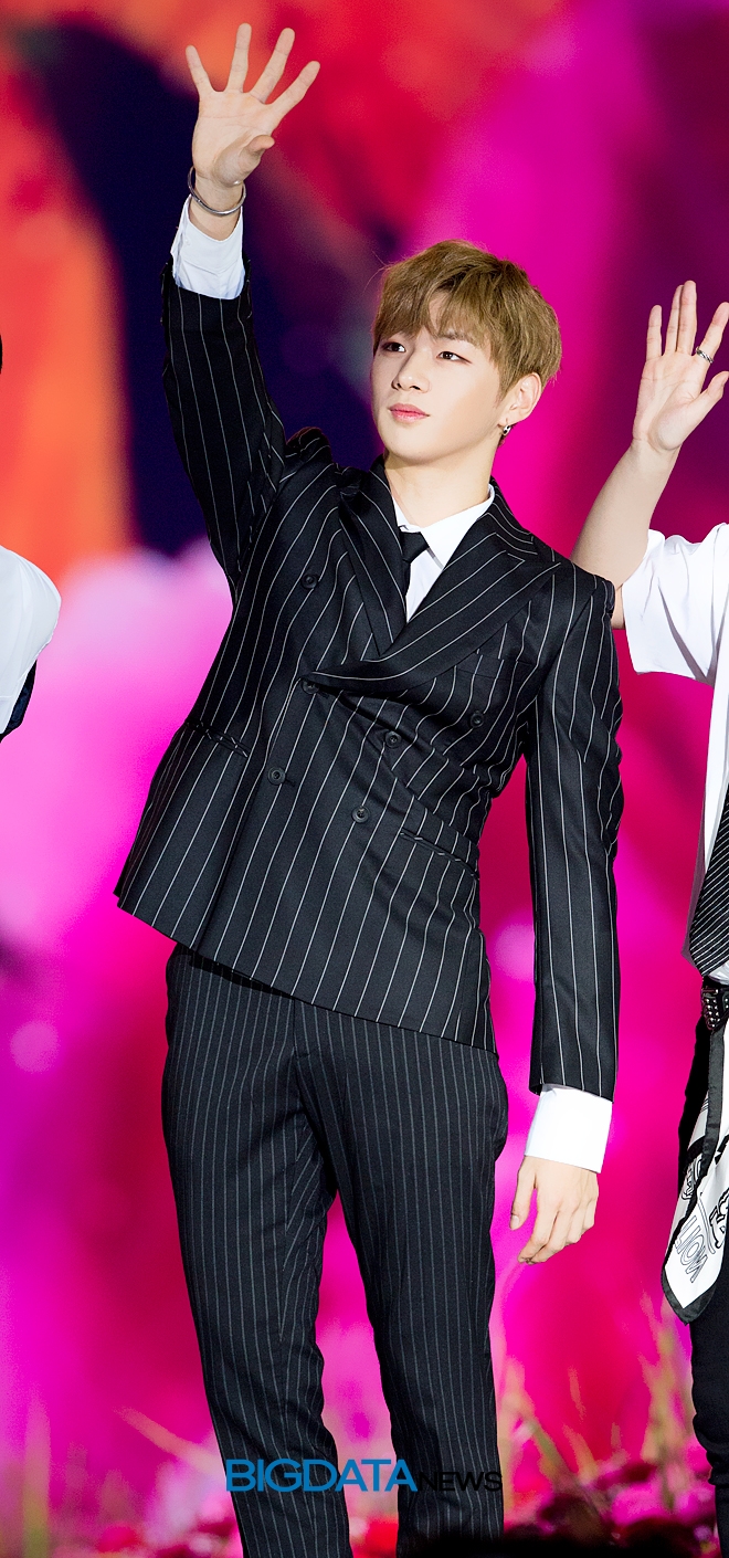 워너원 강다니엘, '2018 코리아 뮤직 페스티벌' 현장