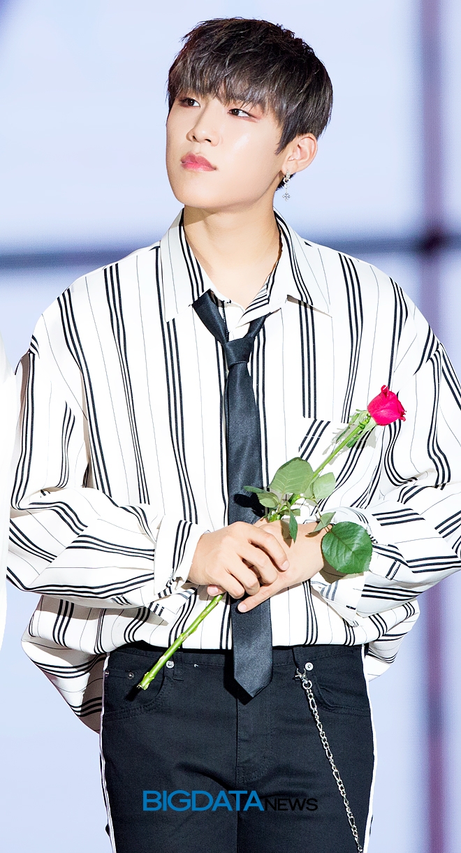 워너원 박우진, '2018 코리아 뮤직 페스티벌' 현장