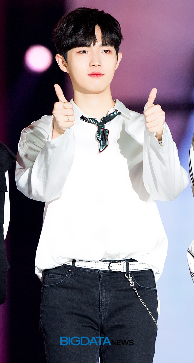 워너원 김재환, '2018 코리아 뮤직 페스티벌' 현장