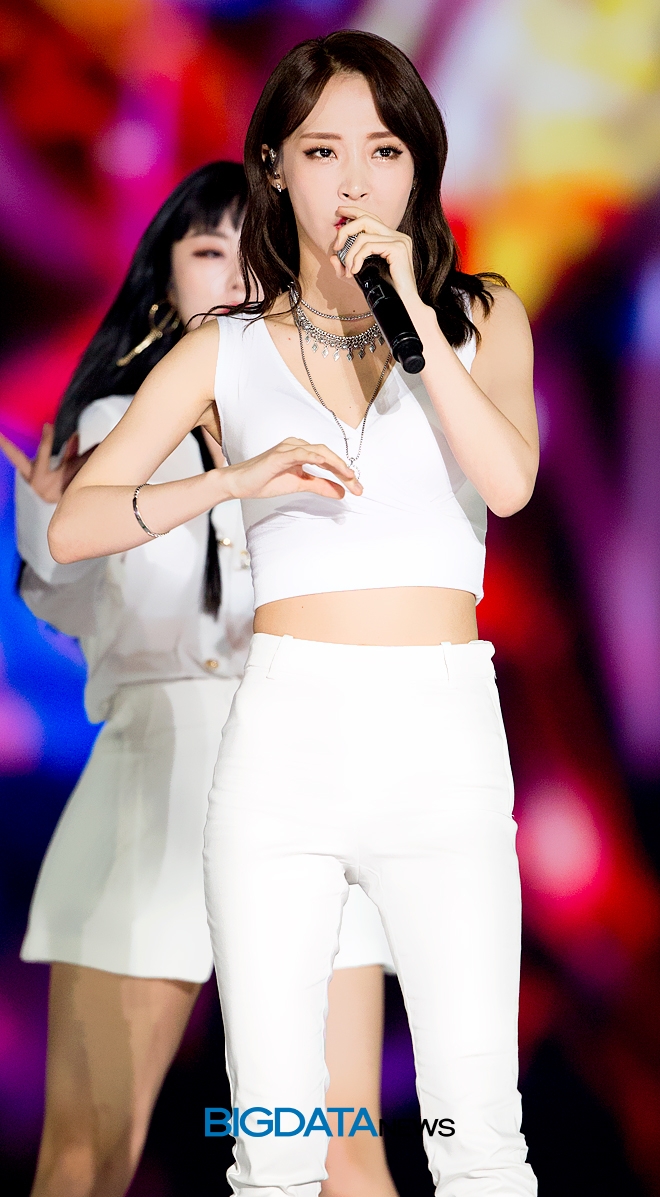 마마무 문별, '2018 코리아 뮤직 페스티벌' 현장